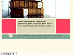 Sites similar to elke-balthaus-beiderwellen.de