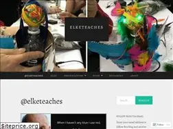 Sites similar to elketeaches.wordpress.com