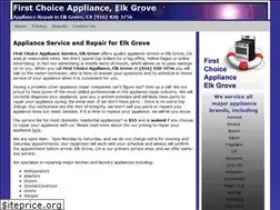 Sites similar to elkgroveappliance.com