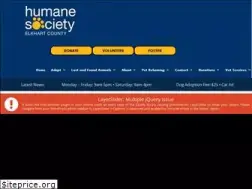 Sites similar to elkharthumanesociety.org