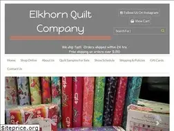 Sites similar to elkhornquilts.com
