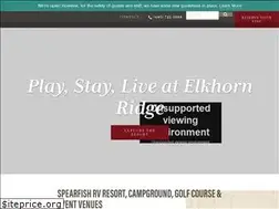 Sites similar to elkhornridgeresort.com