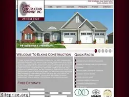 Sites similar to elkinsconstructioncompany.com