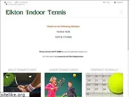 Sites similar to elktonindoortennis.com