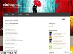 Sites similar to ellablogpedia.wordpress.com
