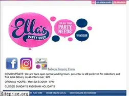 Sites similar to ellaspartyshop.co.uk