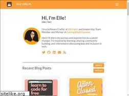 Sites similar to ellehallal.dev