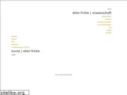 Sites similar to ellenfricke.de