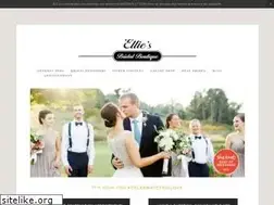 Sites similar to elliesbridal.com