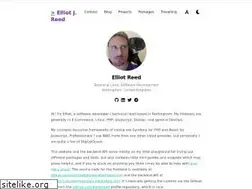 Sites similar to elliotjreed.com