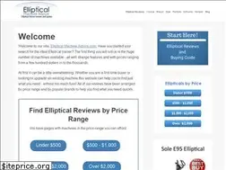 Sites similar to ellipticalmachineadvice.com