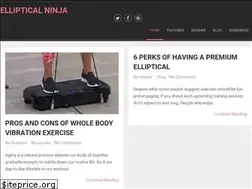 Sites similar to ellipticalninja.com