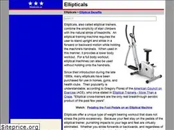 Sites similar to ellipticals.us