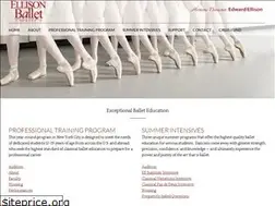 Sites similar to ellisonballet.com