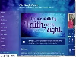 Sites similar to ellistemplechurch.org