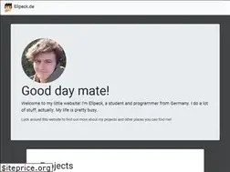 Sites similar to ellpeck.de