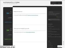 Sites similar to ellykudubun.wordpress.com