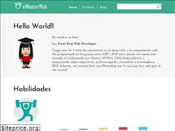 Sites similar to elmasterweb.com