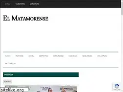 Sites similar to elmatamorense.com