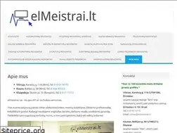Sites similar to elmeistrai.lt