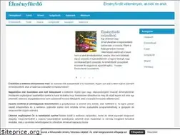 Sites similar to elmenyfurdo.hu