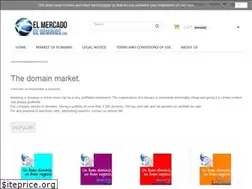 Sites similar to elmercadodedominios.com