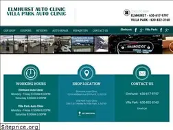 Sites similar to elmhurstautoclinic.com