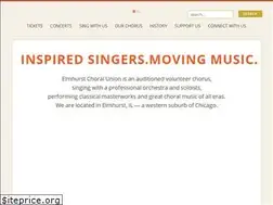 Sites similar to elmhurstchoralunion.org