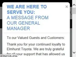 Sites similar to elmhursttoyota.com