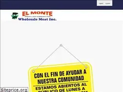 Sites similar to elmontewholesalemeat.com