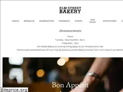 Sites similar to elmstreetbakery.com
