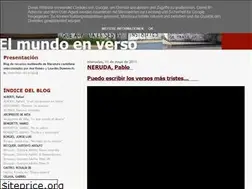 Sites similar to elmundoenverso.blogspot.com