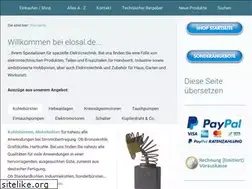 Sites similar to elosal.de