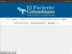 Sites similar to elpacientecolombiano.com