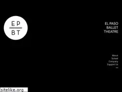 Sites similar to elpasoballettheatre.com
