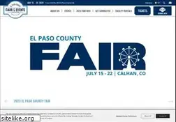 Sites similar to elpasocountyfair.com
