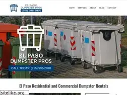 Sites similar to elpasodumpsterpros.com