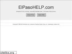 Sites similar to elpasohelp.com