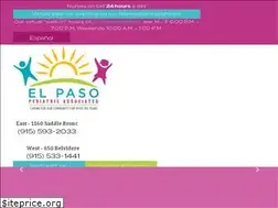 Sites similar to elpasopeds.com