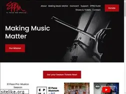 Sites similar to elpasopromusica.org