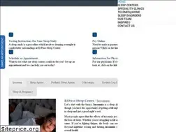 Sites similar to elpasosleepcenter.com