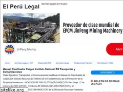 Sites similar to elperulegal.com