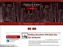 Sites similar to elphyrecoin.xyz