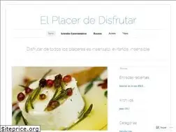Sites similar to elplacerdedisfrutar.wordpress.com