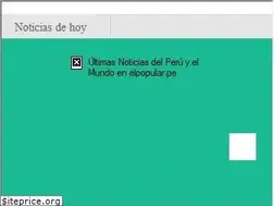 Sites similar to elpopular.pe