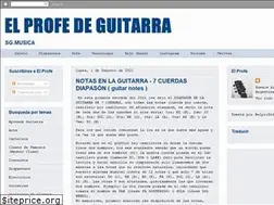 Sites similar to elprofedeguitarra.blogspot.com