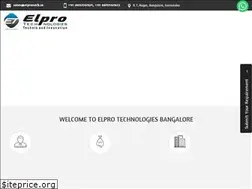 Sites similar to elprotechnologies.in