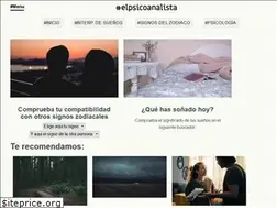 Sites similar to elpsicoanalista.com