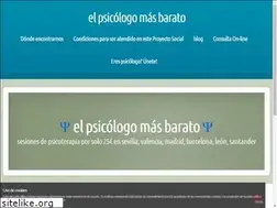 Sites similar to elpsicologomasbarato.es