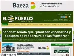 Sites similar to elpueblodeceuta.es